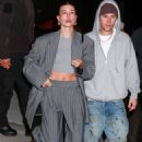 Hailey Bieber – Seen at the Birds Club in West Hollywood