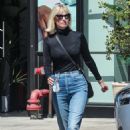 January Jones – Stopping by Maria Tash on Melrose Pl. in West Hollywood - 454 x 681