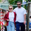 Jennifer Lawrence – With Cooke Maroney take a romantic walk in New York - 454 x 733
