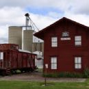 Former Burlington, Cedar Rapids and Northern Railway stations