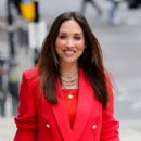 Myleene Klass – In red out and about - 454 x 566