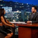 Naya Rivera at 'Jimmy Kimmel Live!' (July 2013) - 454 x 303