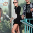 Nicole Richie wears Balenciaga - Studio City April 11, 2014