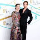 Hannah Bagshawe and Eddie Redmayne - The EE BAFTA Film Awards (2023) - 437 x 612