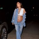 Shay Mitchell – heads to Drake’s Superbowl Party in Los Angeles