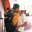 Tiffany Haddish – With boyfriend Marvin Jones at LAX airport in Los Angeles - 454 x 302