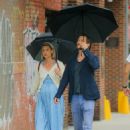 Claire Danes – With husband Hugh Dancy seen while out in New York