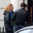 Anna Ermakova – Seen with her boyfriend in West London - 454 x 681