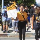 Alexandra Shipp – SAG Strike at Paramount Studios in Hollywood - 454 x 681