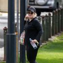 Rebel Wilson – Workout in a Sydney park