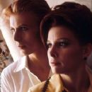 David Bowie and Candy Clark