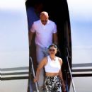 Lauren Sanchez – Arriving in Miami - 454 x 681