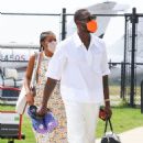 Gabrielle Union – With Dwyane Wade seen after attending President Obama’s birthday party