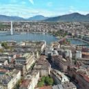 Populated waterside places in Switzerland