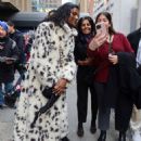 Simone Ashley – Stopping to greet fans in New York