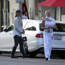 Nicollette Sheridan – On a lunch with a friend in Beverly Hills - 454 x 303