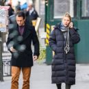 Claire Danes – With Hugh Dancy enjoy a lunch break from parenting duties in New York