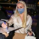 Lindsey Vonn – Arrives at the Lakers game at the Crypto.com Arena in Los Angeles