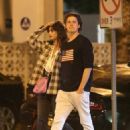 Taylor Hill walk with her boyfriend in West Hollywood