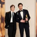 Cillian Murphy and Adrien Brody - The 97th Annual Academy Awards - Press Room (2025)