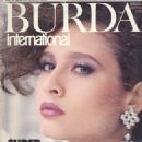 Nathalie Gabrielli - Burda International Magazine Cover [France] (June 1984)