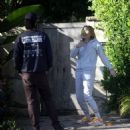 Kate Hudson &#8211; Gets playful with her fiance Danny Fujikawa in Los Angeles
