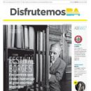 Jorge Luis Borges - Disfrutemos BA Magazine Cover [Argentina] (1 June 2023)