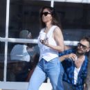 Minka Kelly – In denim stepped out for coffee at a cafe in Los Feliz - 454 x 681