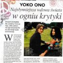 Yoko Ono - Świat Kobiety Magazine Pictorial [Poland] (May 2023) - 454 x 644