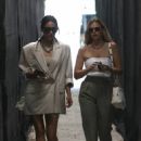 Shay Mitchell – In a tan blazer while shopping with a friend in Miami