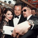 Charlotte Riley, Leonardo DiCaprio and Tom Hardy At The 88th Annual Academy Awards (2016) - 454 x 332
