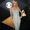 Paris Hilton at 66th GRAMMY Awards in Los Angeles