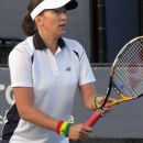 Olympic tennis players for the Unified Team