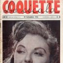 Beverly Tyler - Coquette La Cicala Magazine Cover [Italy] (25 September 1946)