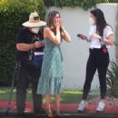 Jojo Fletcher – on the Set of ‘The Bachelorette’ in Palm Springs - 454 x 437