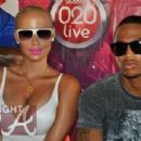 Amber Rose and Trey Songz at the Vodaphone 020 Live show in Ghana, Africa - September 22, 2011