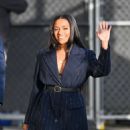 Ariana DeBose – Seen at Jimmy Kimmel Live in Hollywood - 454 x 568