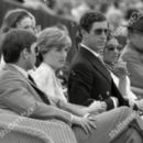 Lady Diana Spencer attends the Cartier International polo match on Smith's Lawn, Windsor, days before her wedding to Prince Charles - 26th July 1981 - 454 x 264