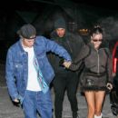 Hailey Bieber – Night out for dinner with friends in Aspen