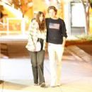 Taylor Hill walk with her boyfriend in West Hollywood