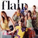 , Jacquetta Wheeler, Anne-Catherine Lacroix - Flair Magazine Cover [Italy] (February 2003)