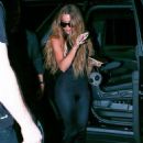 Khloe Kardashian – Arrives at a Miami restaurant