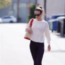 Olivia Wilde – Seen exiting the gym in Studio City