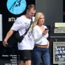 Heidi Montag – With Spencer Pratt seen as they exit a Los Angeles eatery - 454 x 698
