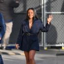 Ariana DeBose – Seen at Jimmy Kimmel Live in Hollywood - 454 x 636