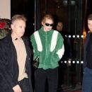 Gigi Hadid – On a night out at the Al-Ajami Lebanese restaurant in Paris - 454 x 681