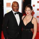 Colin Salmon and Fiona Hawthorne