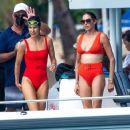 Lauren Silverman – Seen on a luxury yacht while on holiday in Barbados