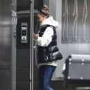 Nina Agdal – Heads to the gym in New York - 454 x 681