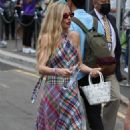 Clara Paget – Seen at the 2021 Wimbledon Tennis Championships in London